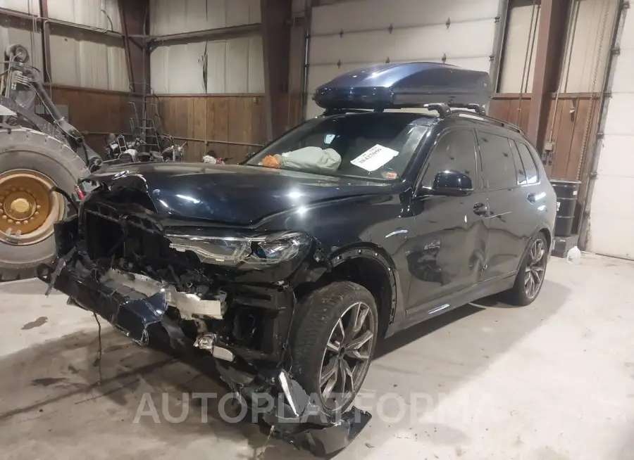 BMW X7 2021 vin 5UXCX6C03M9H39485 from auto auction Iaai