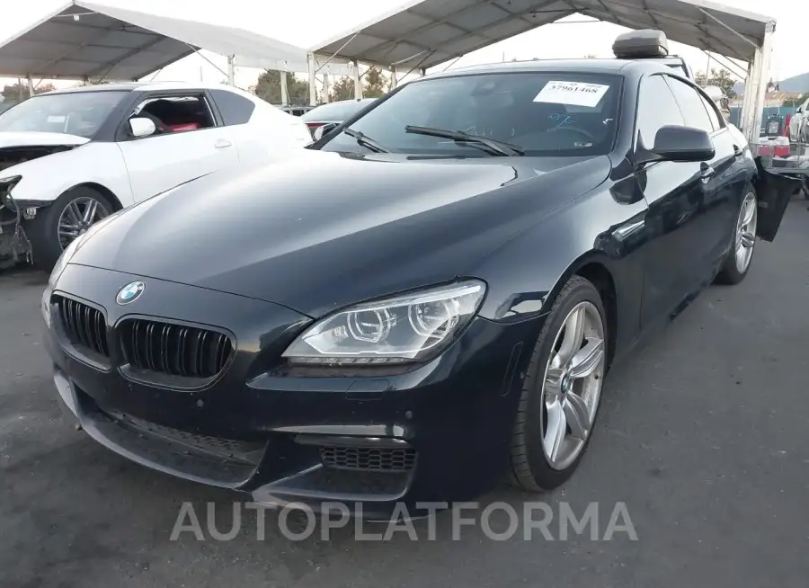 BMW 640I GRAN COUPE 2015 vin WBA6B8C5XFD453843 from auto auction Iaai