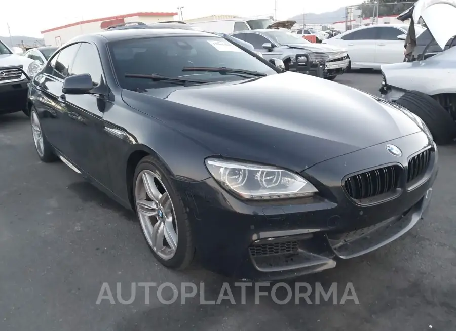 BMW 640I GRAN COUPE 2015 vin WBA6B8C5XFD453843 from auto auction Iaai