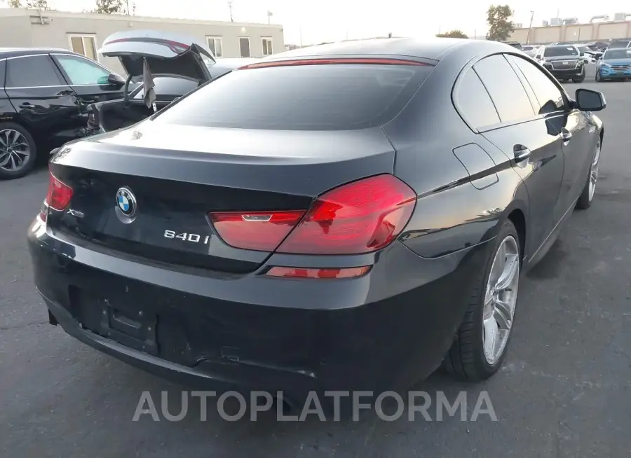 BMW 640I GRAN COUPE 2015 vin WBA6B8C5XFD453843 from auto auction Iaai