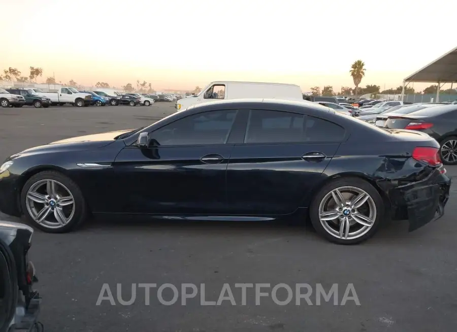 BMW 640I GRAN COUPE 2015 vin WBA6B8C5XFD453843 from auto auction Iaai