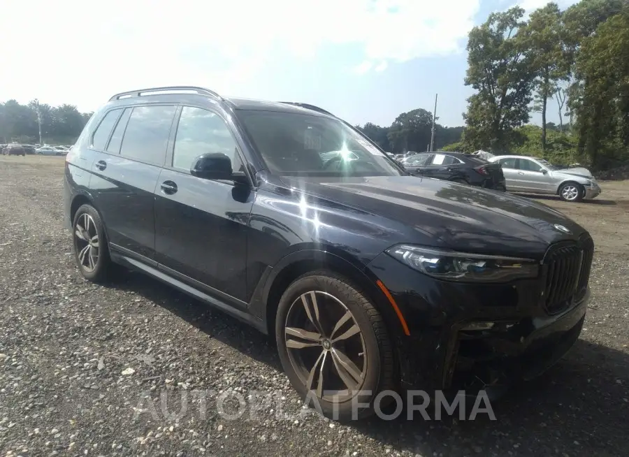 BMW X7 2021 vin 5UXCX6C09M9E09799 from auto auction Iaai