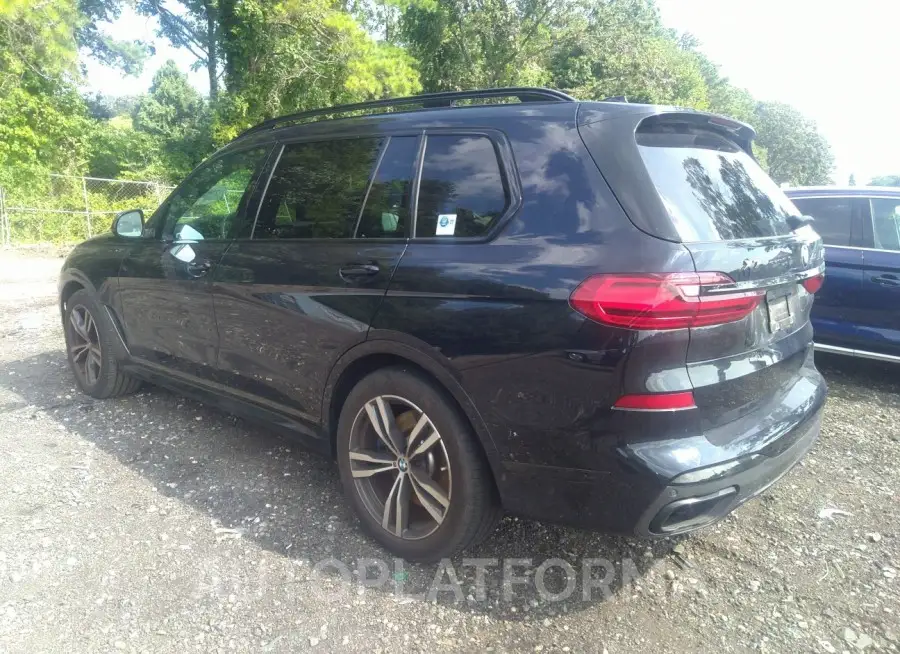 BMW X7 2021 vin 5UXCX6C09M9E09799 from auto auction Iaai