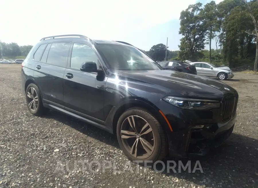 BMW X7 2021 vin 5UXCX6C09M9E09799 from auto auction Iaai