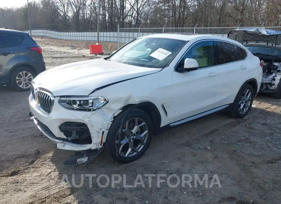 BMW X4 2020 vin 5UX2V1C03L9B07900 from auto auction Iaai