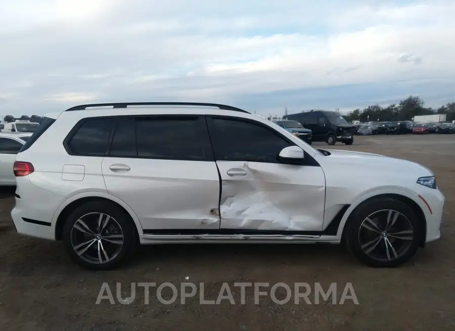 BMW X7 2022 vin 5UXCW2C00N9K18248 from auto auction Iaai