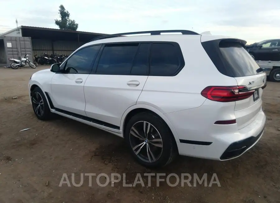 BMW X7 2022 vin 5UXCW2C00N9K18248 from auto auction Iaai