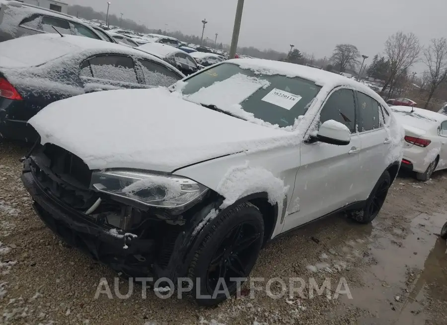 BMW X6 2016 vin 5UXKU2C53G0N81602 from auto auction Iaai