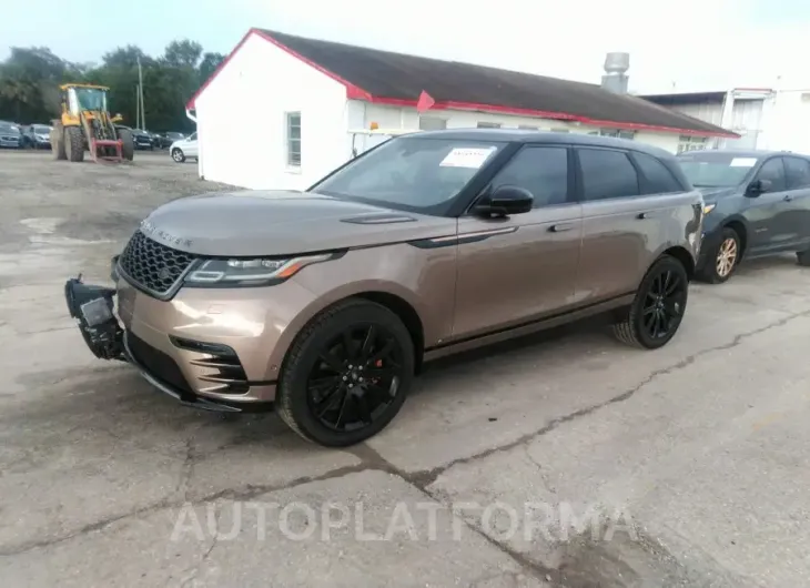 LAND ROVER RANGE ROVER VELAR 2018 vin SALYL2RV5JA723920 from auto auction Iaai