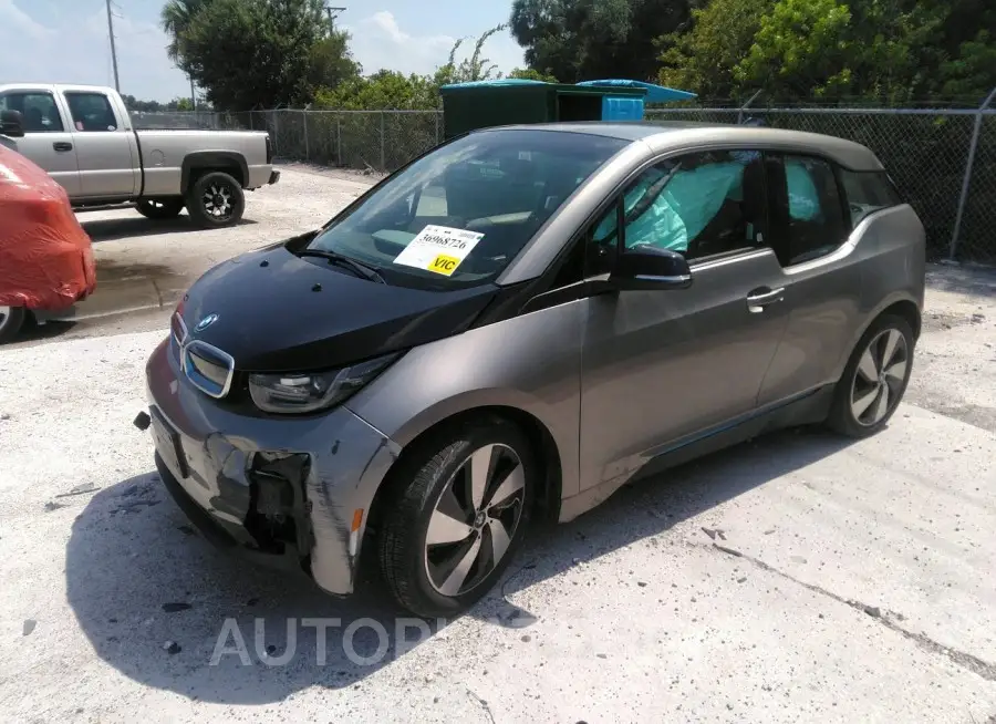 BMW I3 2016 vin WBY1Z2C59GV556736 from auto auction Iaai