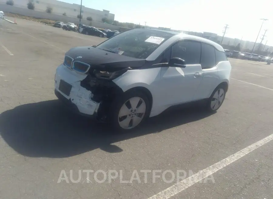 BMW I3 2015 vin WBY1Z4C58FV504007 from auto auction Iaai