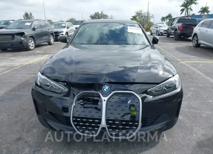 BMW I4 2024 vin WBY83FB0XRFR98791 from auto auction Iaai