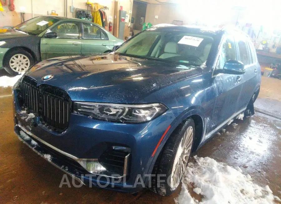 BMW X7 2020 vin 5UXCW2C02L9C11401 from auto auction Iaai