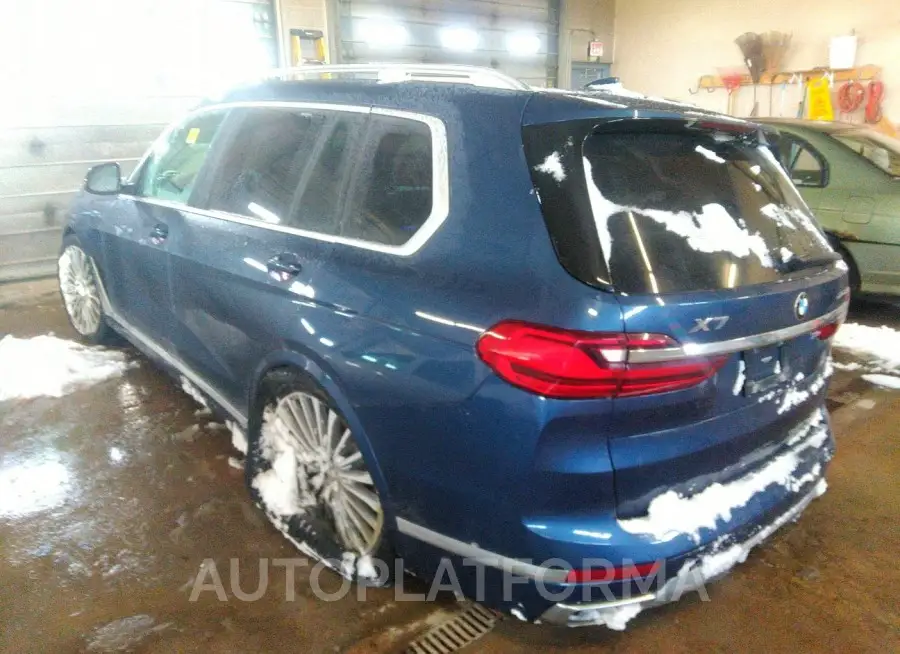 BMW X7 2020 vin 5UXCW2C02L9C11401 from auto auction Iaai