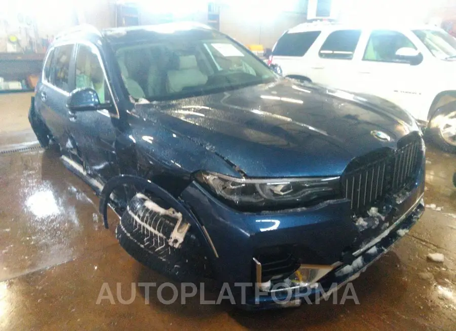 BMW X7 2020 vin 5UXCW2C02L9C11401 from auto auction Iaai