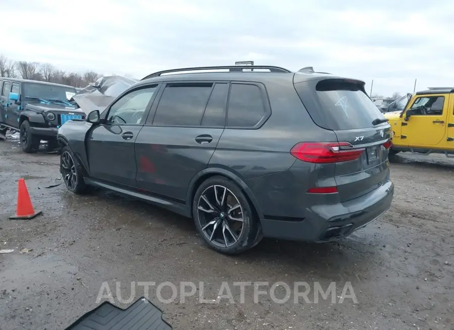 BMW X7 2022 vin 5UXCW2C08N9L89815 from auto auction Iaai