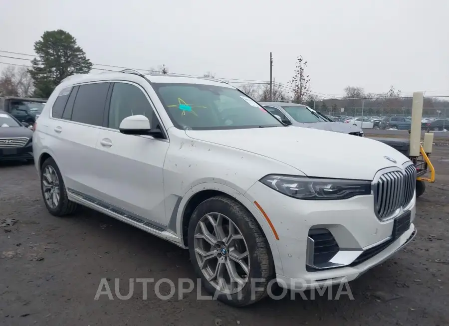 BMW X7 2019 vin 5UXCW2C52KL083915 from auto auction Iaai