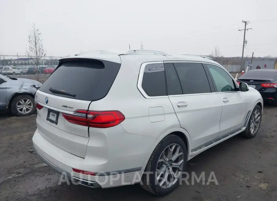 BMW X7 2019 vin 5UXCW2C52KL083915 from auto auction Iaai