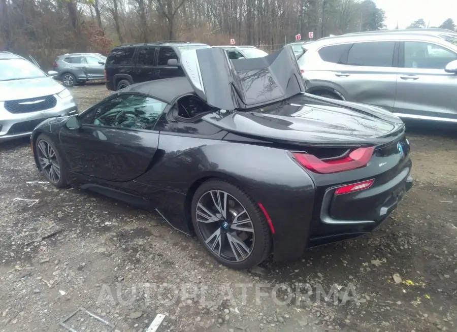 BMW I8 2019 vin WBY2Z6C59KVG98186 from auto auction Iaai