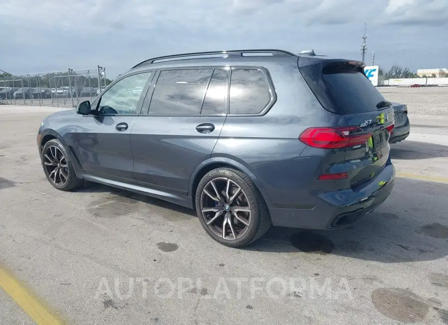 BMW X7 2021 vin 5UXCW2C04M9G44123 from auto auction Iaai