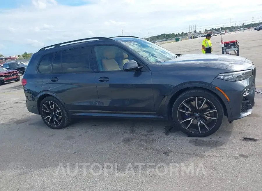 BMW X7 2021 vin 5UXCW2C04M9G44123 from auto auction Iaai