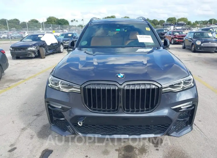 BMW X7 2021 vin 5UXCW2C04M9G44123 from auto auction Iaai