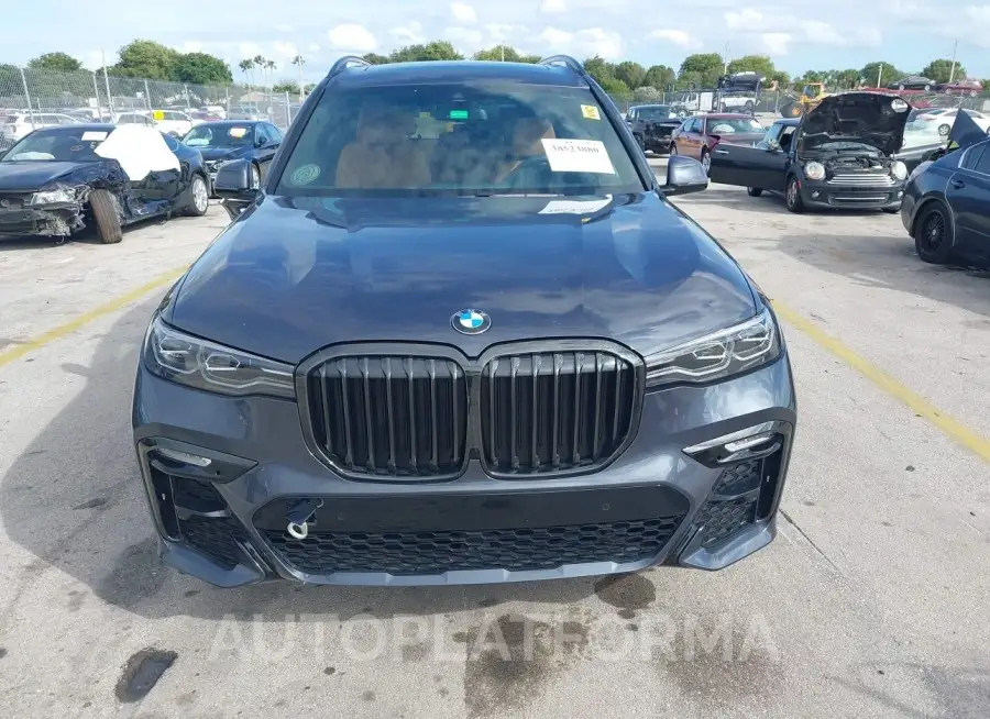 BMW X7 2021 vin 5UXCW2C04M9G44123 from auto auction Iaai