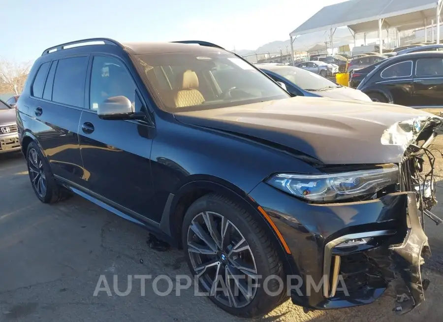 BMW X7 2020 vin 5UXCX6C04LLE35535 from auto auction Iaai