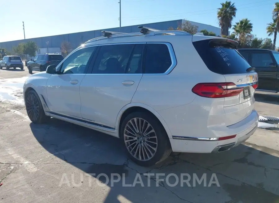 BMW X7 2021 vin 5UXCW2C07M9E51223 from auto auction Iaai