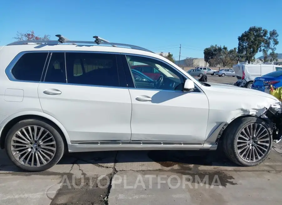 BMW X7 2021 vin 5UXCW2C07M9E51223 from auto auction Iaai