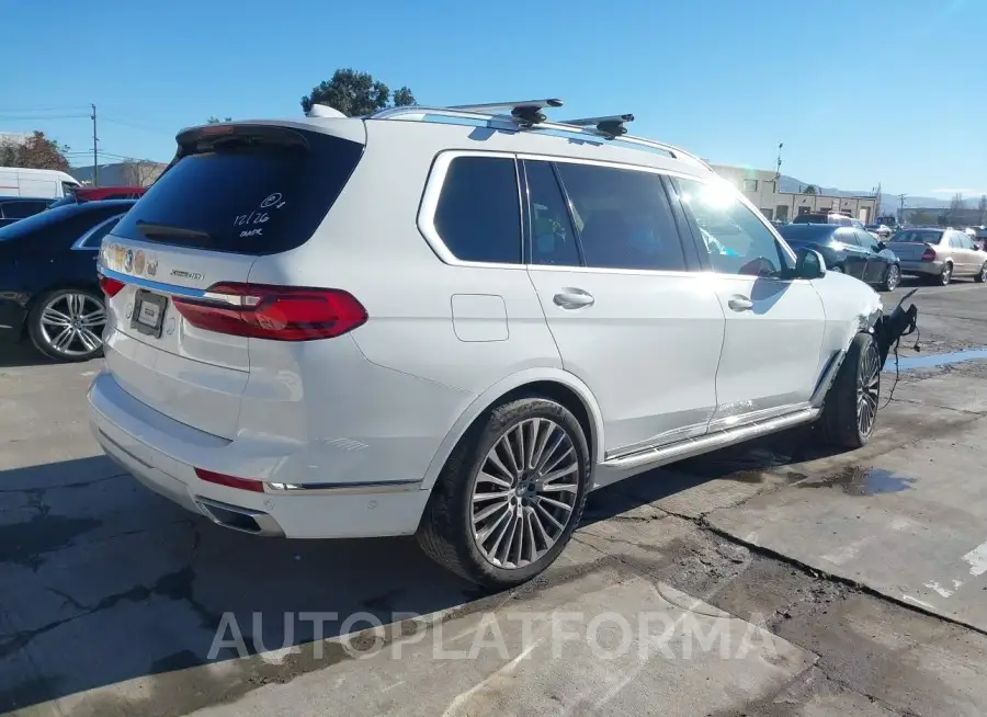 BMW X7 2021 vin 5UXCW2C07M9E51223 from auto auction Iaai