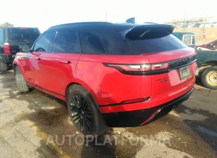 LAND ROVER RANGE ROVER VELAR 2020 vin SALYK2EX1LA291629 from auto auction Iaai