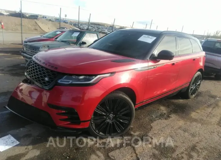 LAND ROVER RANGE ROVER VELAR 2020 vin SALYK2EX1LA291629 from auto auction Iaai