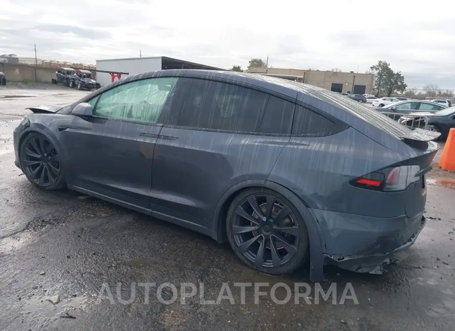 TESLA MODEL X 2022 vin 7SAXCBE61NF340932 from auto auction Iaai