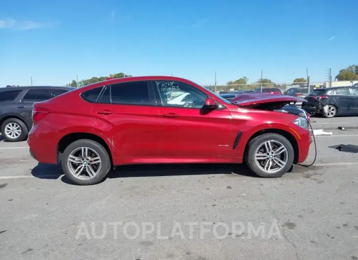 BMW X6 2018 vin 5UXKU2C50J0X49333 from auto auction Iaai