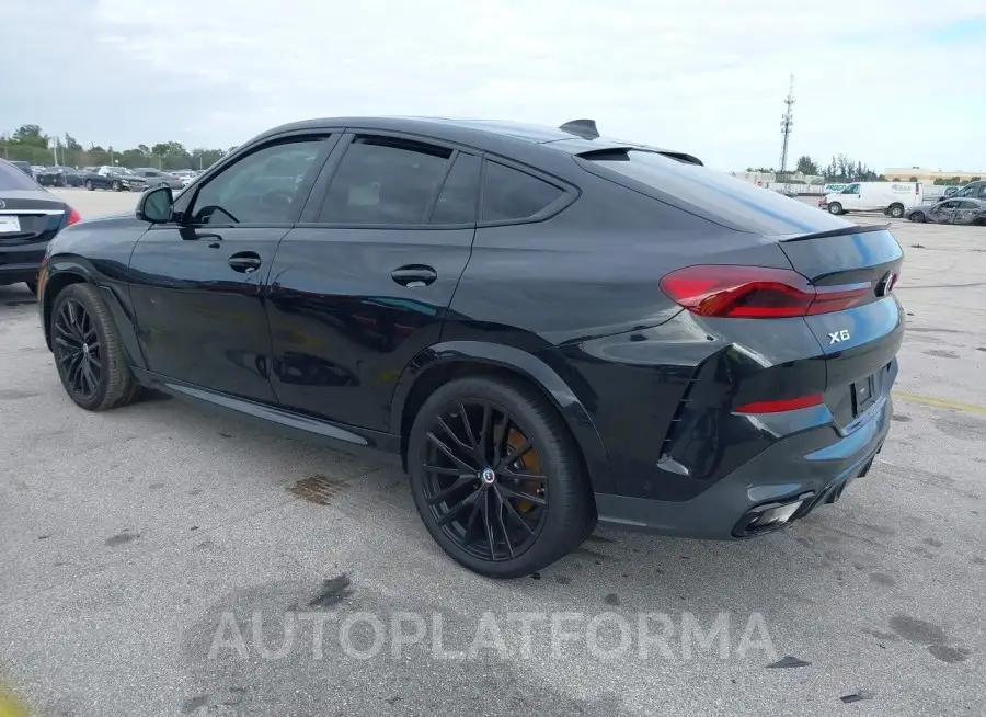 BMW X6 2023 vin 5UXCY6C01P9R26898 from auto auction Iaai