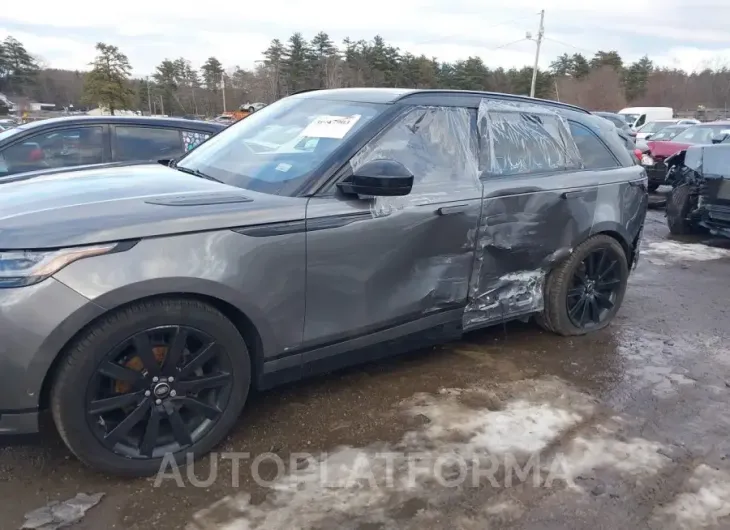 LAND ROVER RANGE ROVER VELAR 2019 vin SALYL2EX6KA220437 from auto auction Iaai