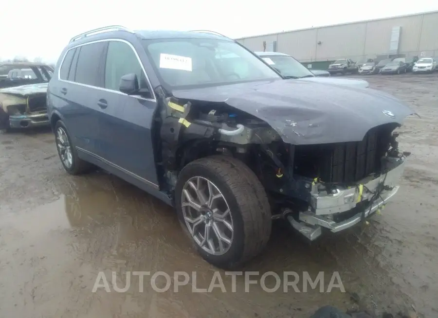 BMW X7 2023 vin 5UX23EM0XP9N58238 from auto auction Iaai