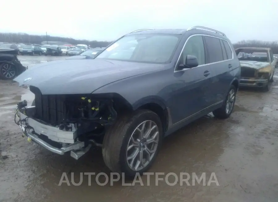 BMW X7 2023 vin 5UX23EM0XP9N58238 from auto auction Iaai