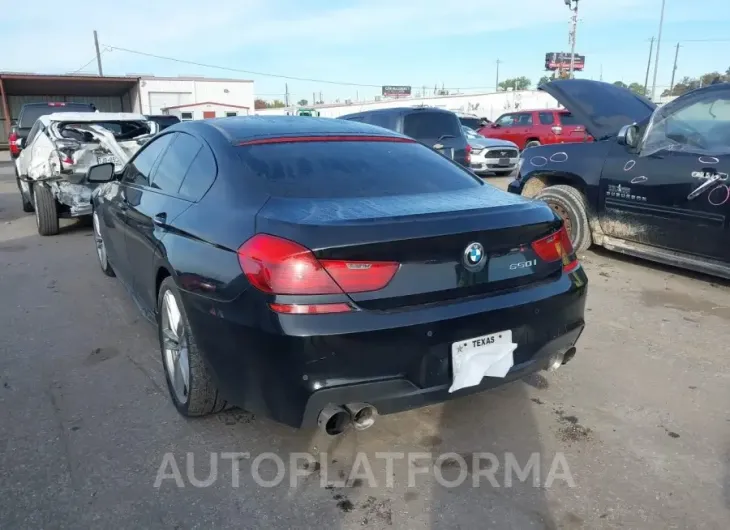 BMW 6 SERIES 2015 vin WBA6B2C58FGB99631 from auto auction Iaai