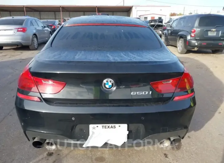 BMW 6 SERIES 2015 vin WBA6B2C58FGB99631 from auto auction Iaai