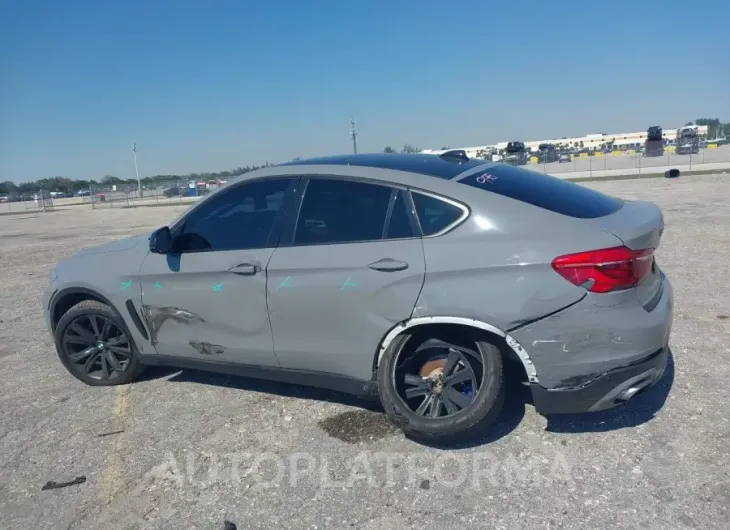 BMW X6 2019 vin 5UXKU0C59K0S97386 from auto auction Iaai