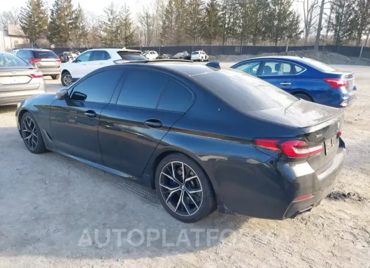 BMW M550I 2022 vin WBA13BK08NCH59408 from auto auction Iaai