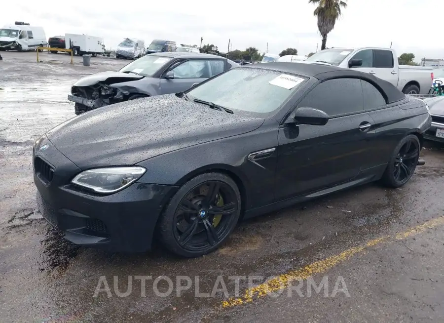 BMW M6 2018 vin WBS6G9C57JBM23884 from auto auction Iaai