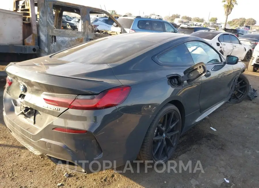 BMW M850I 2019 vin WBABC4C54KBU95564 from auto auction Iaai