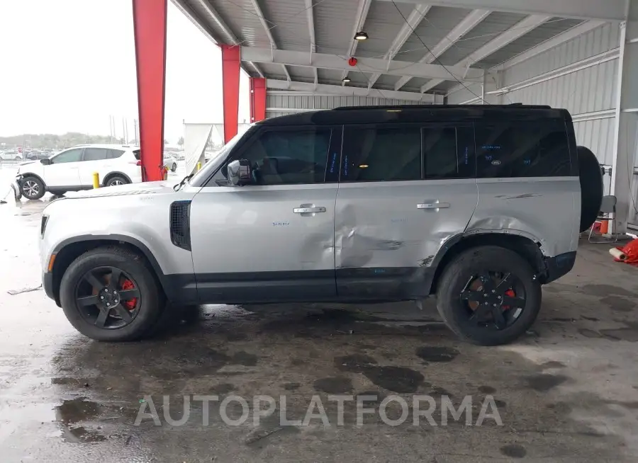 LAND ROVER DEFENDER 2022 vin SALEJERX2N2099747 from auto auction Iaai