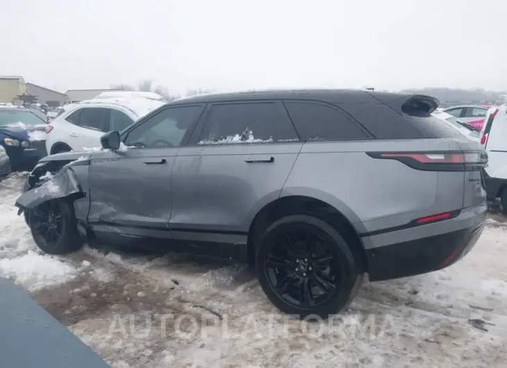 LAND ROVER RANGE ROVER VELAR 2021 vin SALYT2EX8MA318873 from auto auction Iaai