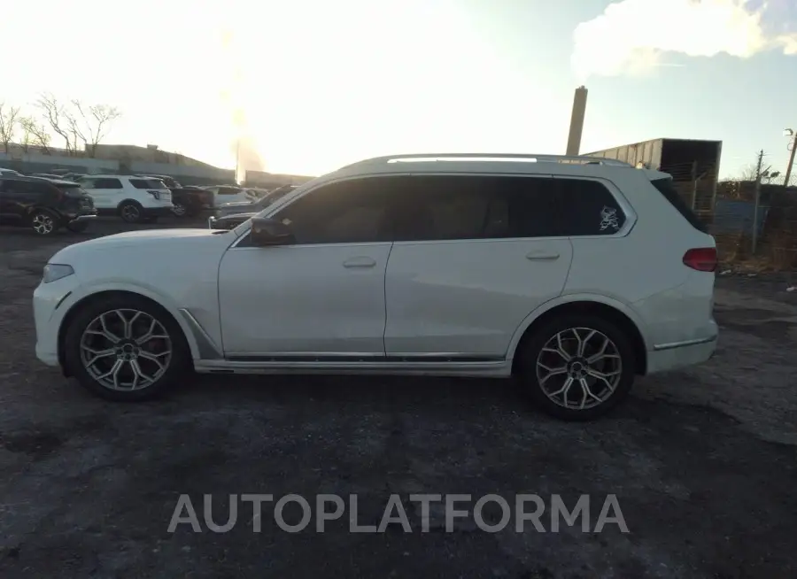 BMW X7 2020 vin 5UXCW2C09L9B89204 from auto auction Iaai