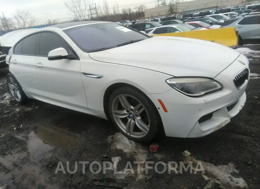 BMW 640I GRAN COUPE 2016 vin WBA6D2C56GGT65928 from auto auction Iaai