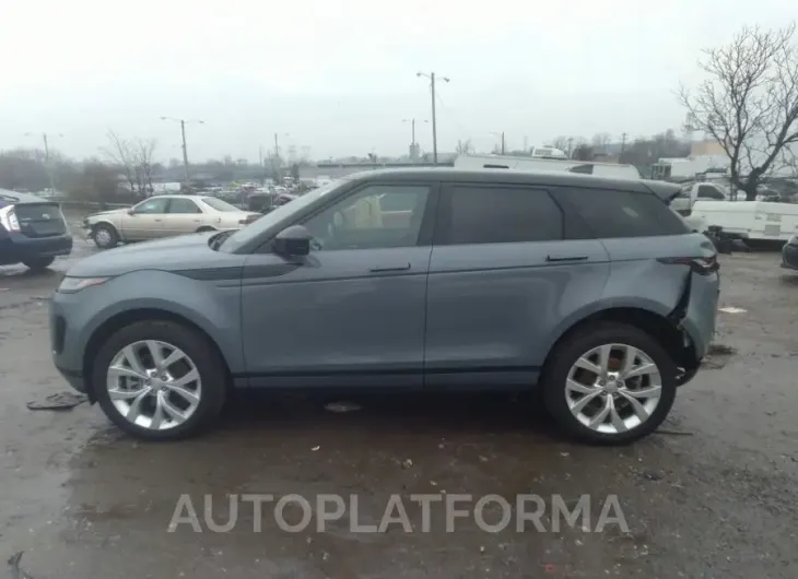 LAND ROVER RANGE ROVER EVOQUE 2022 vin SALZP2FX8NH165976 from auto auction Iaai